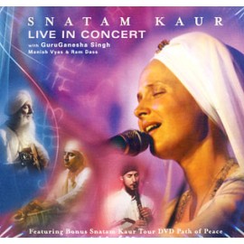 Live In Concert - Snatam Kaur CD + DVD