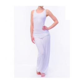 Yoga Pantaloni Comfort Flow bianco S-M