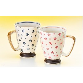 Mug "Hiroshi" Ceramics, 2 Assorted