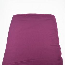 Turbante in cotone, viola scuro, 1 metro