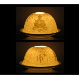 Illuminazione in Porcellana Buddha