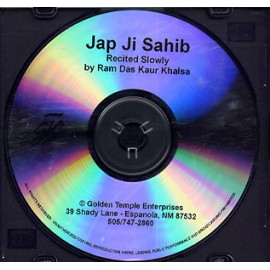 Jap Ji Sahib, Recited Slowly CD